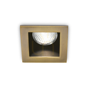 Einbauleuchte Ideallux Funky 083247 champagner GU10 Metall rund 9 cm small 3