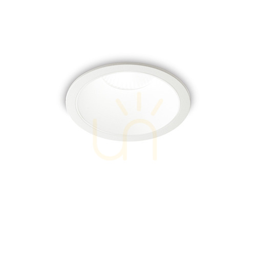 Prüfen Einbauleuchte Ideallux GAME Trim Round weiß 11W 3000K IP65 313191