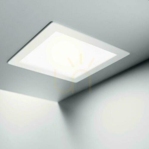 Prüfen Einbauleuchte Ideallux Groove 124001 LED 20W 3000K weiß quadratisch