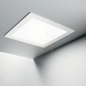 Einbauleuchte Ideallux Groove 124001 LED 20W 3000K weiß quadratisch small 2