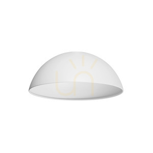 Lampenschirm Ideallux MIX-UP Calotta Big weiß Metall Ø40 cm 307404 small 0