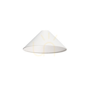Lampenschirm Ideallux MIX-UP Cono Small Weiß Metall 28 cm 307428 small 0