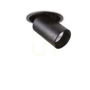 Einbauleuchte Ideallux Nova schwarz LED 12W 4000K Ø10 cm 267920 small 0