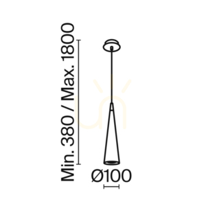 NEVILL Pendelleuchte P318PL-01B Maytoni small 7