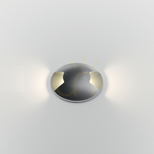 Prüfen Einbauleuchte Ideallux Rocket Mini PT Two Sides 222837 LED 2W 4000K silber IP67