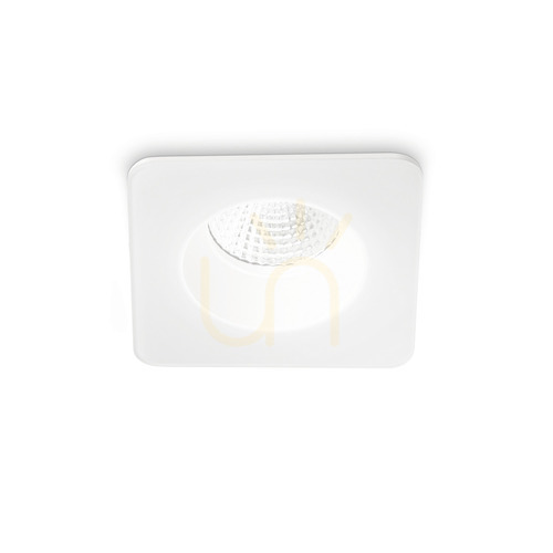 Prüfen Einbauleuchte Ideallux ROOM-65 FI SQUARE weiß 7,5W Aluminium 252049