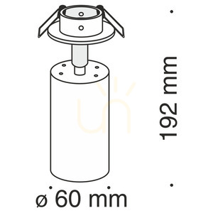 FOCUS-Einbauleuchte C018CL-01W Maytoni small 8