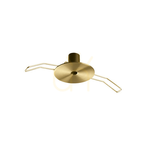 Prüfen Deckenrosette Ideallux ROSONE Recessed Messing 11 cm 307121
