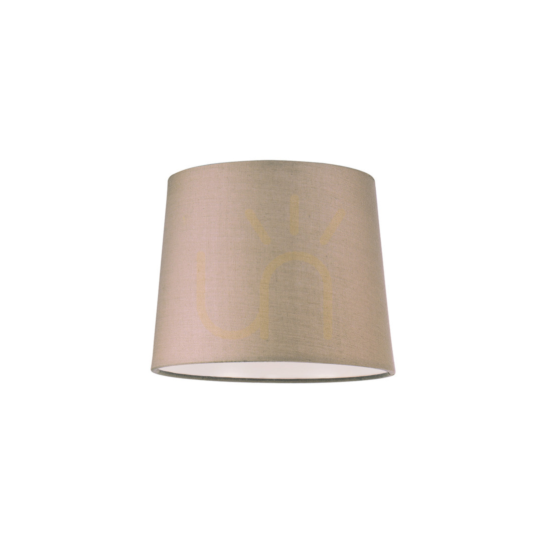 Prüfen Lampenschirm Ideallux SET UP Cono Tortora Stoff D20 304113 Lampenschirm Ideallux SET UP Cono Tortora Stoff D20 304113