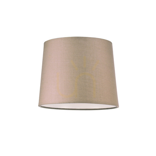 Prüfen Lampenschirm Ideallux SET UP Kegel Stoff taupe Ø40 cm 304120