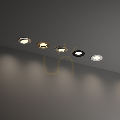 Prüfen Einbauleuchte Ideallux Swing Chrom GU10 rund 083131