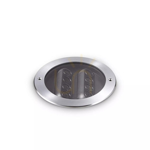 Einbauleuchte Außen Ideallux Taurus 277028 rund schwarz 14W 25,5 cm small 1