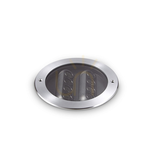 Prüfen Einbauleuchte Außen Ideallux Taurus 277028 rund schwarz 14W 25,5 cm