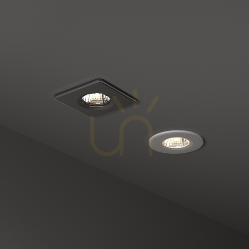 Prüfen Einbauleuchte Ideallux ROOM-65 rund schwarz 7,5W LED 252032