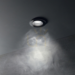 Einbauleuchte Ideallux ROOM-65 rund schwarz 7,5W LED 252032 small 2