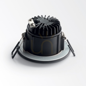 Einbauleuchte Ideallux ROOM-65 rund schwarz 7,5W LED 252032 small 3