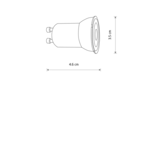 REFLECTOR LED-Lampe, GU10, R35, 4W 10231 Nowodvorski small 1