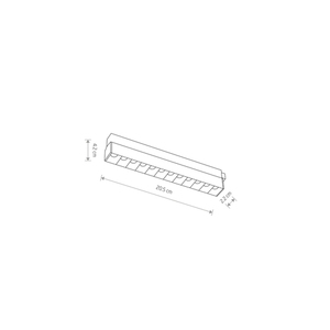 LVM FOCUS LED 9W 3000K Schienenleuchte schwarz 10144 Nowodvorski small 3