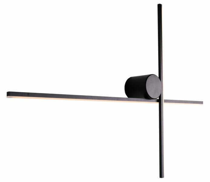 Wandleuchte Max Light Arne W0369 60 cm schwarz 10W 3000K IP44