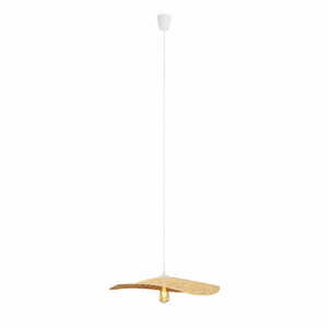 Pendelleuchte Max Light NAP P0581 weiß Weizenstroh 60 cm 15W small 0