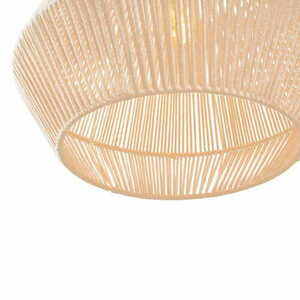 Pendelleuchte Max Light Praslin II P0584 Weiß Baumwolle 44 cm 15W small 2