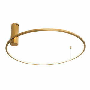 Plafond Max Light Queen C0240 80 cm gebürstetes Gold LED 20W 3000K small 1
