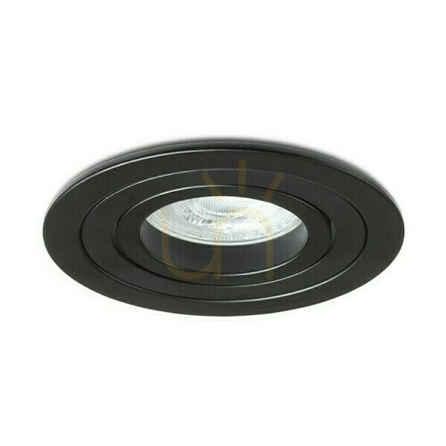 Prüfen Pasadena Gu10 R Schwarz 230 V Led 7 W Einbauleuchte.