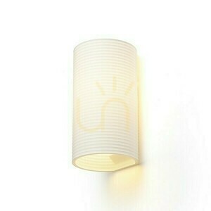 Wandleuchte Callum Rr4 250 wandmontiert weiß Eco Pla 230 V Led E27 15 W. small 1
