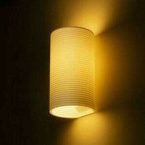 Wandleuchte Callum Rr4 250 wandmontiert weiß Eco Pla 230 V Led E27 15 W. small 4