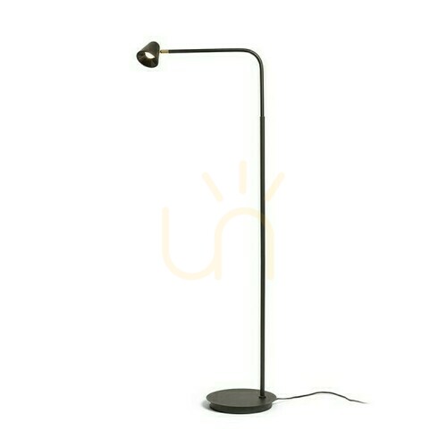 Prüfen Stig Stehlampe Schwarz 230 V Led 8.4 W 34° 3000 K