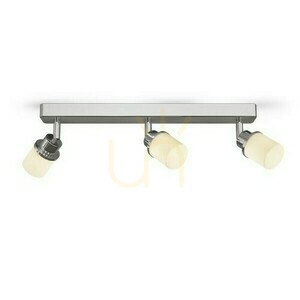 Wandleuchte Linn Iii Anbau Opalglas/Chrom 230 V Led G9 3x3 W Ip44 small 1
