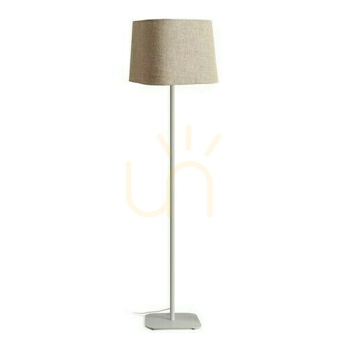 Prüfen Perth Stehlampe Beige/Weiß 230 V Led E27 15 W.