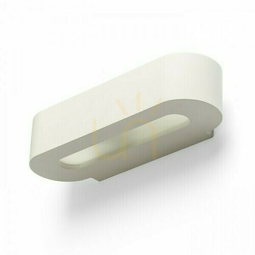Prüfen Wandleuchte Cowley Gipswandleuchte 230 V Led G9 2x5 W.