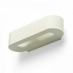 Wandleuchte Cowley aus Gips 230 V LED G9 2x5 W small 2