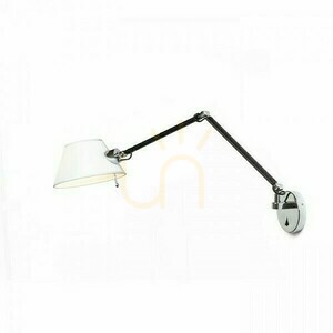 Wandleuchte Montana Wandleuchte Weiß/Schwarz Chrom 230 V Led E27 11 W. small 0