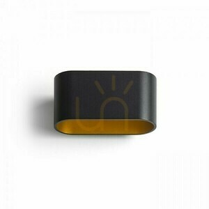 Wandleuchte Mario Schwarz Matt / Gold 230 V Led G9 5 W. small 4