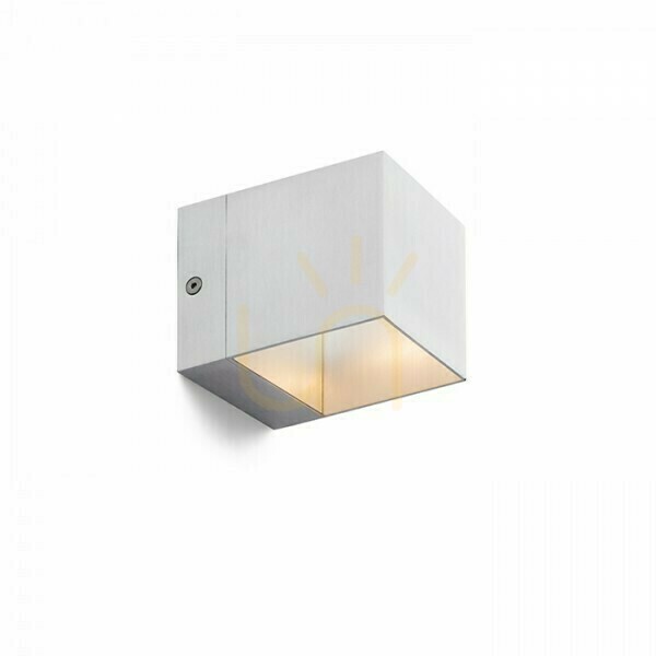 Fali lámpa Essex fali lámpa Brushed Aluminum 230 V Led G9 5 W.