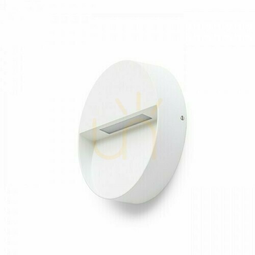 Prüfen Wandleuchte Aqila R Wandleuchte Weiß 230 V Led 6 W Ip54 3000 K