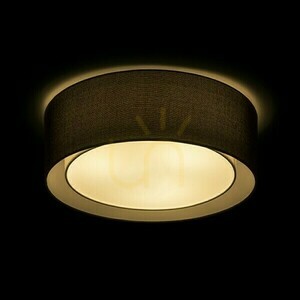 Plafond Otis 50 Ceiling Schwarz/Weiß 230 V Led E27 3x15 W. small 2