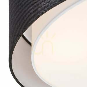 Rendl OTIS 50 R12491 Deckenleuchte schwarz-weiß, 50 cm, 3 × E27 small 5