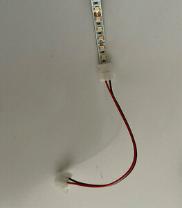 LED-Bandverbinder 8mm 2-seitiges Kabel mit 2 Verriegelungen. small 1