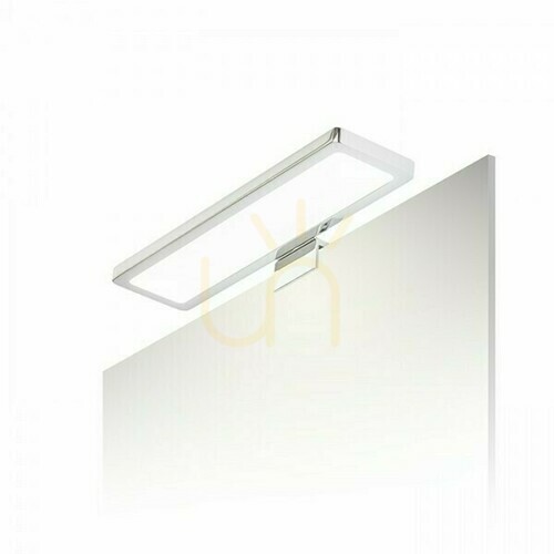 Prüfen Wandleuchte Savoy 24 Für Schrank Chrom 230 V Led 8 W 120° Ip44 3000 K