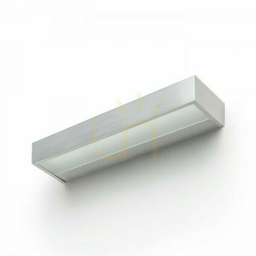 Prüfen Wandleuchte Prio Led 62 Wandleuchte Gebürstetes Aluminium 230 V 33 W 3000 K