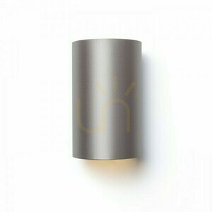 Rendl RON W 15/25 Wandleuchte Monaco Taubengrau/Silber PVC E27 15 W small 1