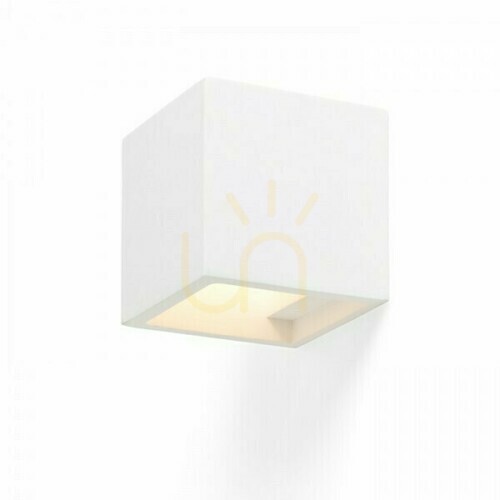 Prüfen Wandlampe Jack Sq Gipswandlampe 230 V Led G9 5 W.