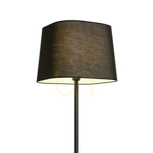 Prüfen Perth Stehleuchte Schwarz/Schwarz 230 V Led E27 15 W.