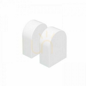 Rendl TAMPA R12906 Endkappen weiß, 2 Stück small 0