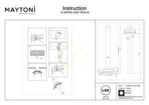 FOCUS T Einbauleuchte C140TRS-L300-7W3K-B Maytoni small 7