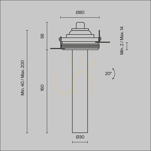FOCUS T Einbauleuchte C140TRS-L200-7W3K-BBS Maytoni small 8