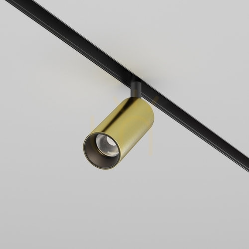 Prüfen FOCUS LED-Stromschienenstrahler TR032-4-5W3K-M-DS-BBS Maytoni